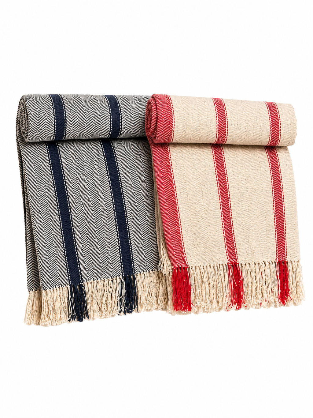 The Loom Bedcover - Navy Blue