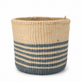 Asante Sisal Basket – Medium - Striped